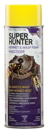 Insecticide, Hornet & Wasp, Foaming, 400 gram spray 
