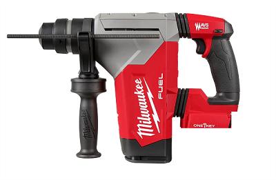 Hammer Drill, Cordless 18 volt, SDS Chuck, 800 rpm, Milwaukee M18 Fuel (no battery)