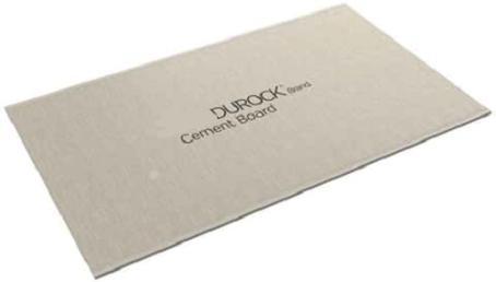 Cement Board, 4 ft x 8 ft x 1/2