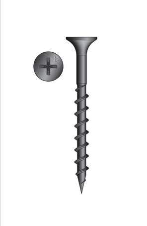 QuikDrive Screw, Drywall to Wood Studs (Coarse), #6 x 1-1/4