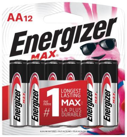 Battery, Energizer, 1.5 Volt 
