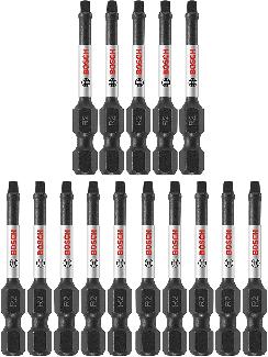 Power Bit, Robertson #2 (red), 2