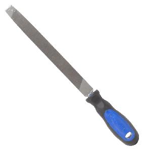 File, Flat Mill, 8 inch w/Handle