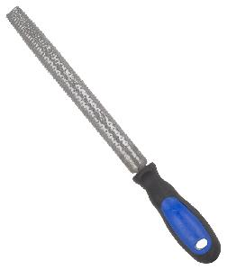 File, Flat Rasp-Cut, 8 inch w/Handle