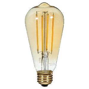 Light Bulb, LED, Vintage ST19, 4 Watt, Warm White, Dimmable, 1/pkg, Luminus