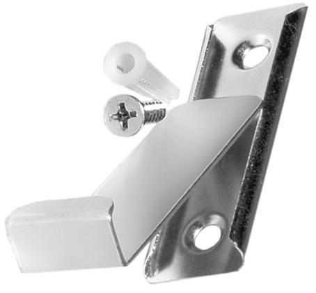 Mirror Clips, Hidden, with Screws & Anchors, 2 pr/pkg