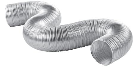 Flexible Duct, Aluminum, 4