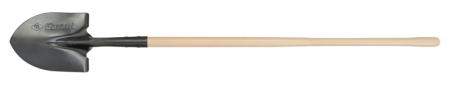 Shovel, Round Point, Long Handle, Garant Professional
