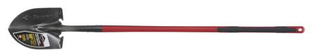 Shovel, Round Point, Long Fiberglass Handle, Garant Professional