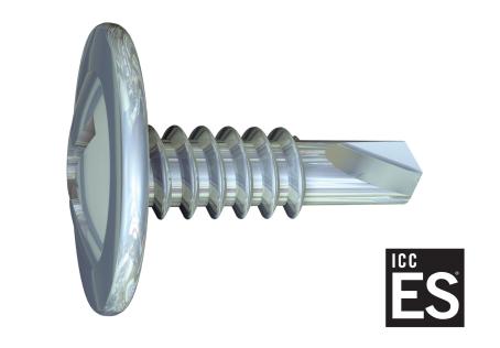 Framing Screw, Grabber, Truss/Wafer Head, Self Drill, #10 x 3/4