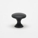 Cabinet Knob, 32mm, FLAT, MATTE BLACK, Berenson