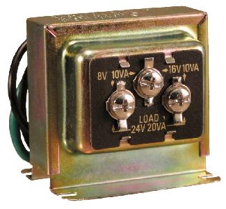 Transformer, for Door Chime, 8/16/26 Volt, Heathco