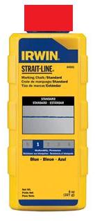Marking Chalk, Powder, Permanent RED, 8 ounce, Irwin Strait-Line