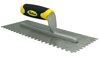 Tile Trowel, Square Notch 1/4
