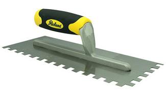Tile Trowel, Square Notch 3/8