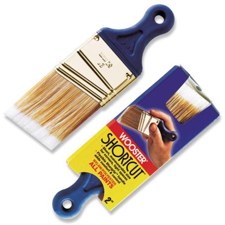 Paint Brush, Wooster, SHORT CUT, Poly/Nylon, Angle Sash, 50mm