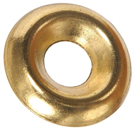 Finish Washer #6 Brass