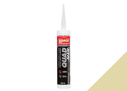 Caulking, Lepages Quad Max, James Hardie #406 NAVAJO BEIGE, 295ml (Special Order)