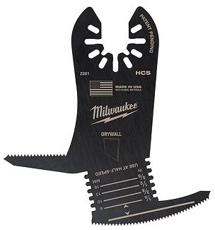 Oscillating Tool Blade, Multi-Cut Drywall, 1/pkg, Milwaukee