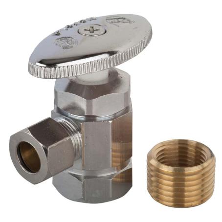 Supply Valve, 90 Angle, 1/2