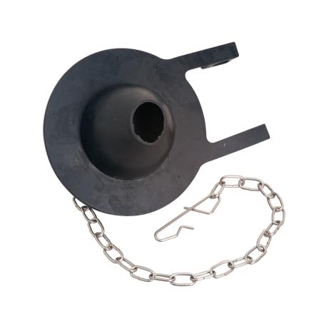 Toilet Flapper, Universal 2-inch, w/Stainless Steel Chain, Moen M5421  (1915529)