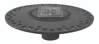 Prova Drain Assembly, ABS, Drain w/Stainless Steel Grate