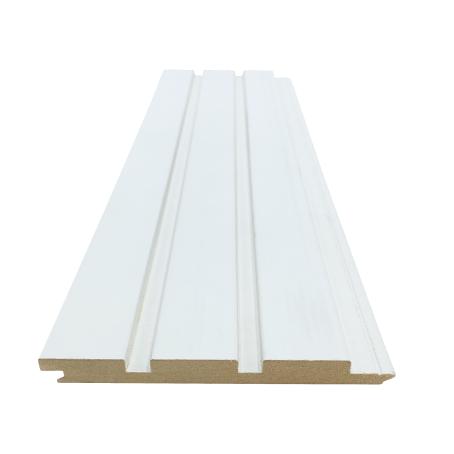 Panelling, Slatwall, MDF Primed, (Tongue w/Nail Line Installation 3/8