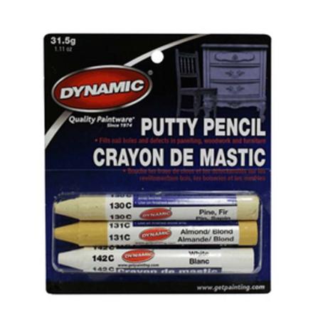 Putty Pencil, Light Shades, 3/pkg, Dynamic