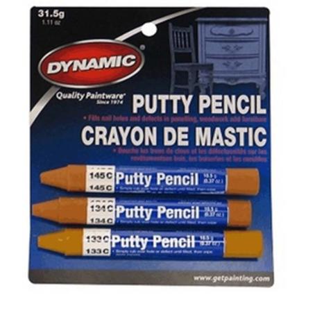 Putty Pencil, Medium Light Shades, 3/pkg, Dynamic