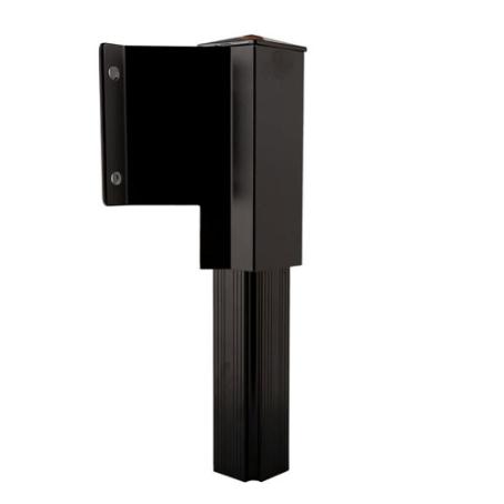 Sidemount Corner Bracket, BLACK, Regal Ideas