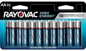 Battery, Rayovac Alkaline, 