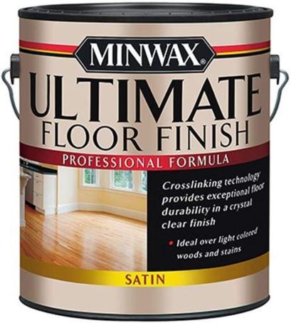 Ultimate Floor Finish, Polyurethane, Satin, 3.78 liter, Minwax (Special Order)