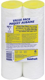 Replacement Filter Cartridge, Sediment/Particle, 2/pkg, Rainfresh