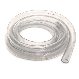 Flexible Tubing, Clear Vinyl, 1/2