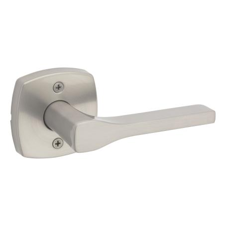 Dummy Lever, PRAGUE, Modern Rosette, SATIN NICKEL, Weiser Visual Pack