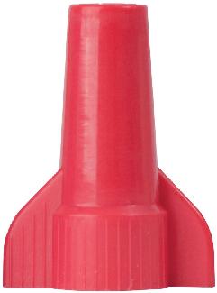 Wire Connectors, Winged, Red, 25/pkg (14 ga - 12 ga) 25-086