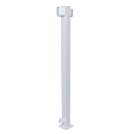 Corner Post, 45 Degree, WHITE, For 42