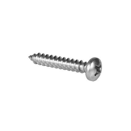 Trusscore, Pan Head Screw, Stainless Steel, #10 x 1-1/2