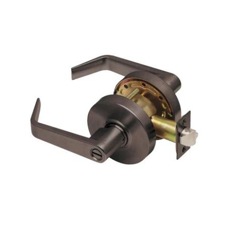 Privacy Lever, 2600 Series, OIL-RUBBED BRONZE, w/ASA Strike (Standard Duty, Cylindrical, Grade 2, LC2676 ORB), Tell Box Pack