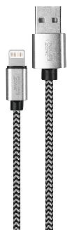 Charger Cable, Type A/ Lightning, 2 meter, Braided, PowerZone