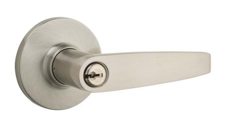 Keyed Entry Lever Set, WINSTON, SATIN NICKEL, Weiser Builder Pack