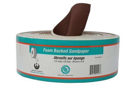 Drywall Sanding Roll, Aluminum Oxide, 120 grit, 3 1/2