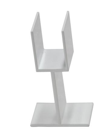 Stair Rail Support Leg, WHITE, Regal Ideas