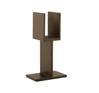 Stair Rail Support Leg, YARD BRONZE, Regal Ideas
