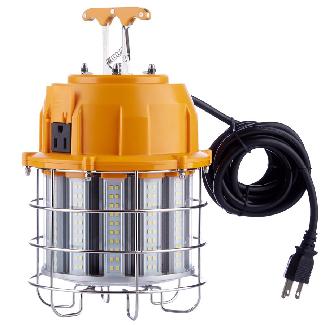 Work Light, 360-Degree, 7200 Lumen, 60 Watt, w/Outlet & 3 meter Cord