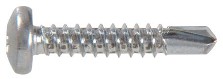 Tek Screws, Pan Head, #12 x 1-1/2