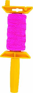 Construction Line, on Reloadable Winder, 500 ft, PINK, Task