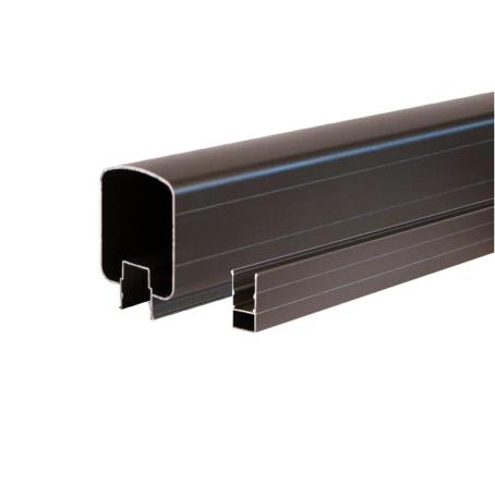 Top/Bottom Rail Set, 6 foot, YARD BRONZE, Regal Ideas