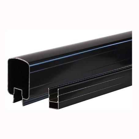 Top/Bottom Rail Set, 8 foot, BLACK, Regal Ideas