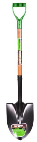 Garden Spade, Round Point, D-Handle, Garant True Temper 00195